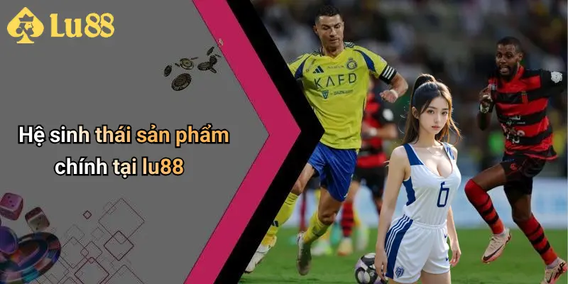 Hệ sinh thái sản phẩm chính tại lu88